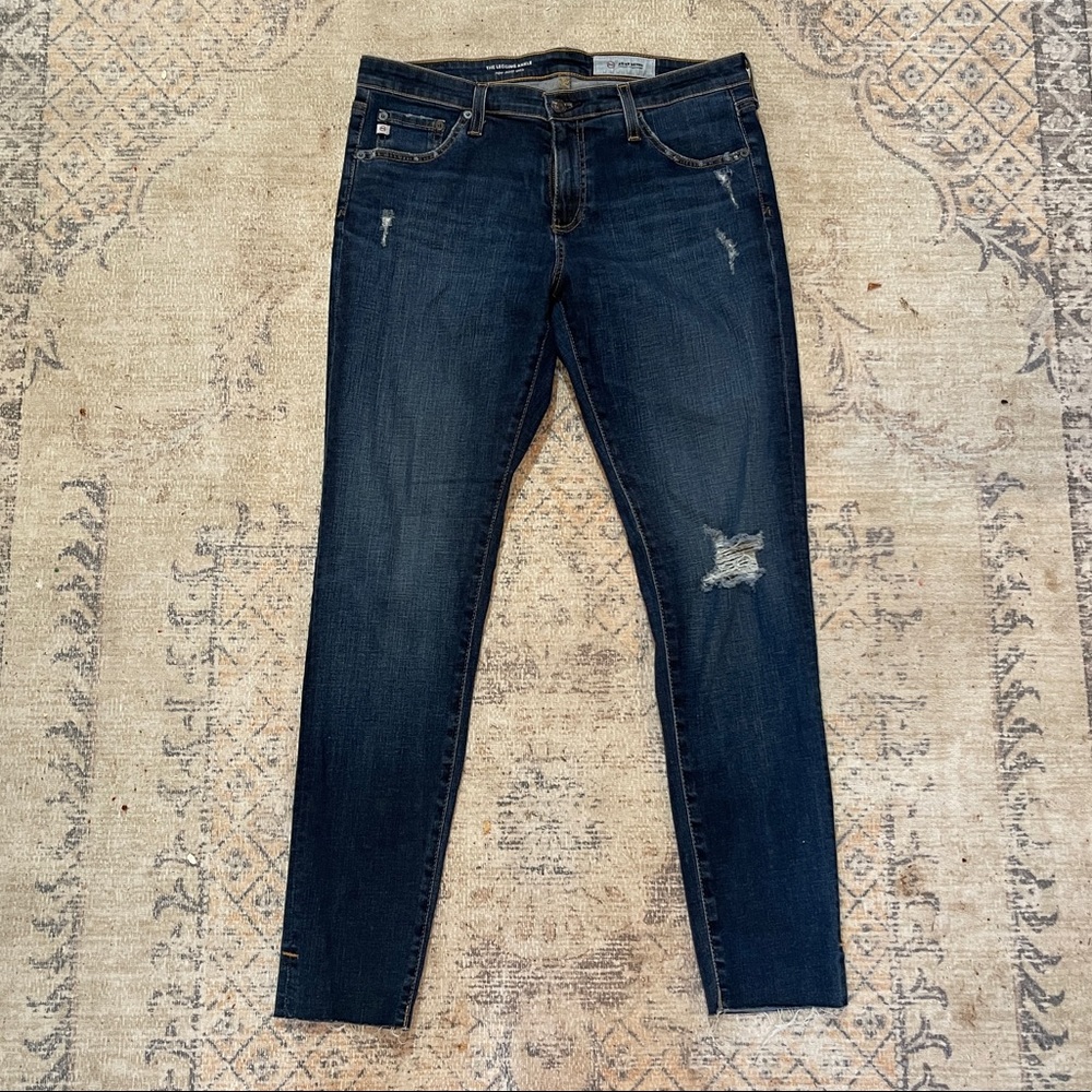 AG denim size 32R super skinny ankle